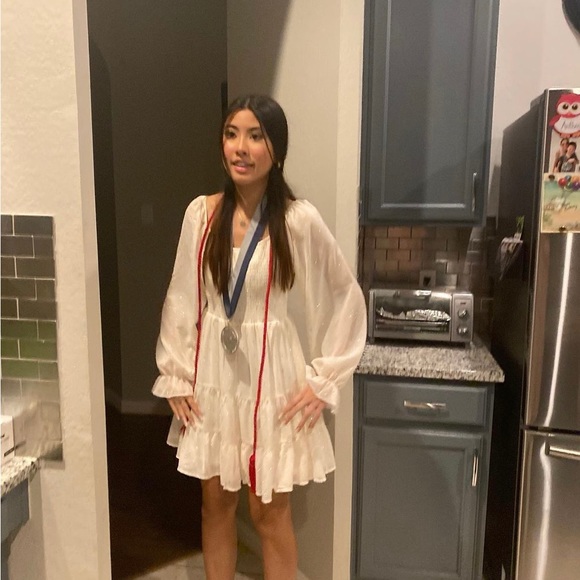 White dress with stars from Altar’d State - Picture 2 of 2